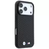 Funda MagSafe BMW M Carbon Metal Logo para iPhone 18 Pro / 17 Pro - Negro