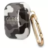 Funda Guess GUA2UCAMG para AirPods 1/2 Negra colección Camo