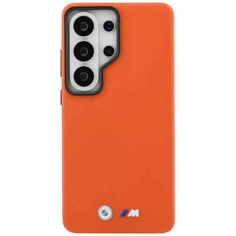 Funda MagSafe BMW M Metal Logo para Samsung Galaxy S26 Ultra - Naranja