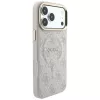 Funda MagSafe GUESS Embossed 4G Classic para iPhone 17 Pro Max / 18 Pro Max - Rosa