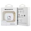 Funda Hello Kitty HKA33DKHSH para AirPods 3 Blanca silicona 3D cabeza de Kitty