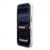 Funda MagSafe GUESS IML 4G Script Metal para iPhone 18 Pro / 17 Pro, Blanco
