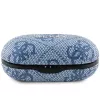 Auriculares Bluetooth True Wireless GUESS GUTWSP4EGB con base de carga, ENC, Azul metal