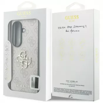 Funda de PU Guess Big 4G Logo para Samsung Galaxy Z Fold 8 Ultra - Rosa