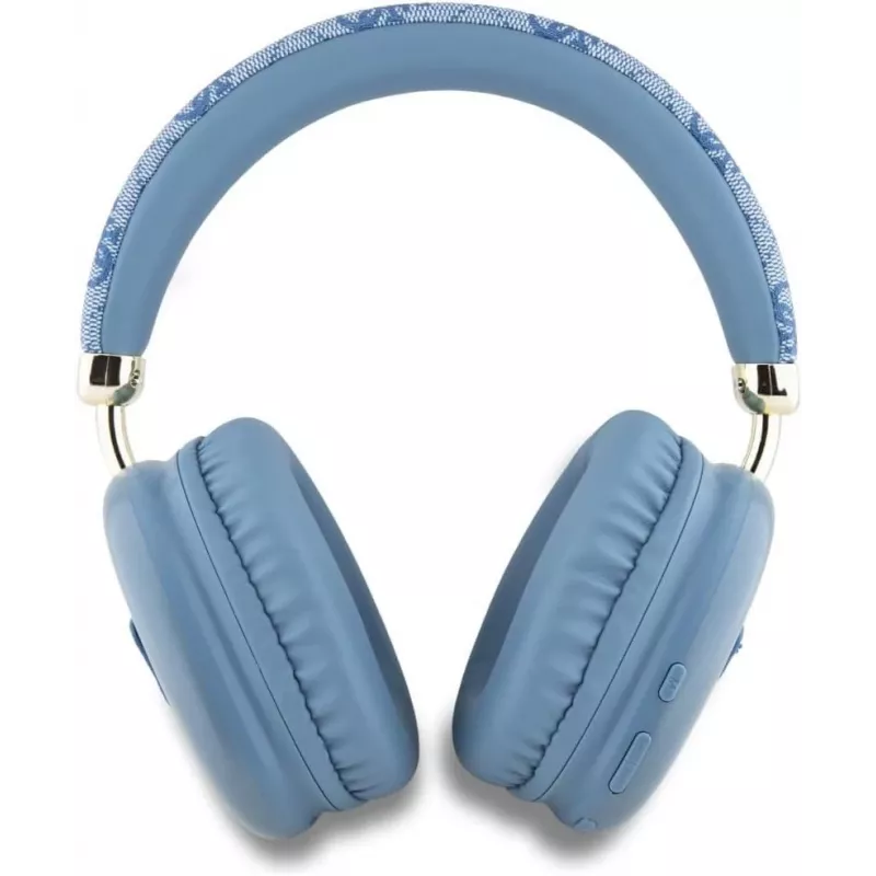 Auriculares inalámbricos de diadema GUESS 4G Triangle Logo Bluetooth 5.3 Azul
