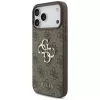 Funda trasera GUESS 4G Big Logo para Apple iPhone 17 Pro / 18 Pro - Marrón