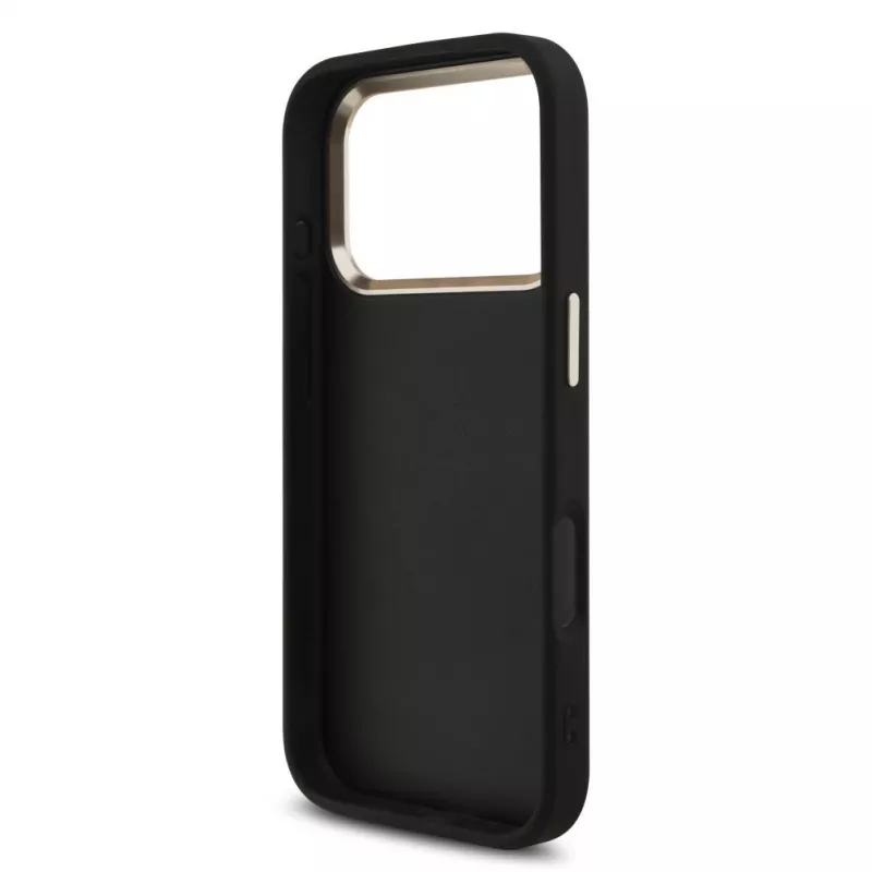 Funda GUESS 4G Big Classic Logo para iPhone 18 Pro Max / 17 Pro Max - Negro y dorado