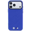 Funda MagSafe BMW M Carbon Metal Logo para iPhone 18 Pro Max / 17 Pro Max - Azul