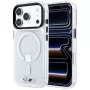 BMW M funda MagSafe IML logo metálico brillante y molduras para iPhone 18 Pro / 17 Pro - Transparente