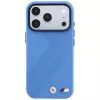 BMW M Tire Track funda MagSafe logo metálico para iPhone 18 Pro / 17 Pro - Azul