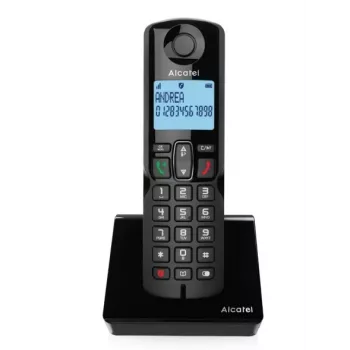 Alcatel S280 teléfono inalámbrico DECT - Negro