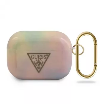 GUESS funda para AirPods Pro Rosa colección Tie & Dye