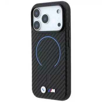 BMW M Carbon Printed Ring funda MagSafe para iPhone 18 Pro / 17 Pro - Negro