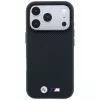BMW M Quadrille Kevlar funda MagSafe logo metálico para iPhone 18 Pro / 17 Pro - Azul marino