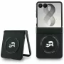 Karl Lagerfeld Karl & Choupette Pins funda MagSafe para Samsung Galaxy Z Flip8 - Negro