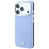 BMW Signature Inclined Deboss Letters funda MagSafe para iPhone 18 Pro / 17 Pro - Azul