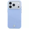 BMW Signature Inclined Deboss Letters funda MagSafe para iPhone 18 Pro / 17 Pro - Azul