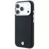 BMW Sign Inclined Deboss Letters funda MagSafe para iPhone 18 Pro / 17 Pro - Negro