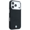 BMW Sign Inclined Deboss Letters funda MagSafe para iPhone 18 Pro / 17 Pro - Negro