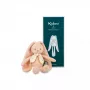 Kaloo Lapinoo conejo de peluche color melocotón 25 cm en caja de regalo
