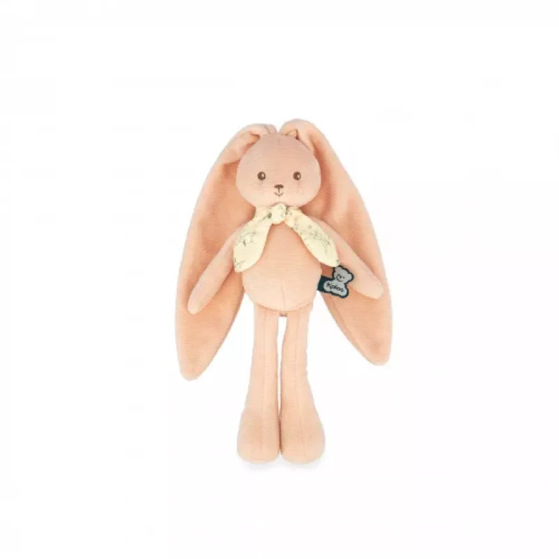 Kaloo Lapinoo conejo de peluche color melocotón 25 cm en caja de regalo
