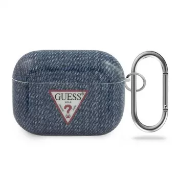 GUESS funda para AirPods Pro Azul oscuro colección Jeans