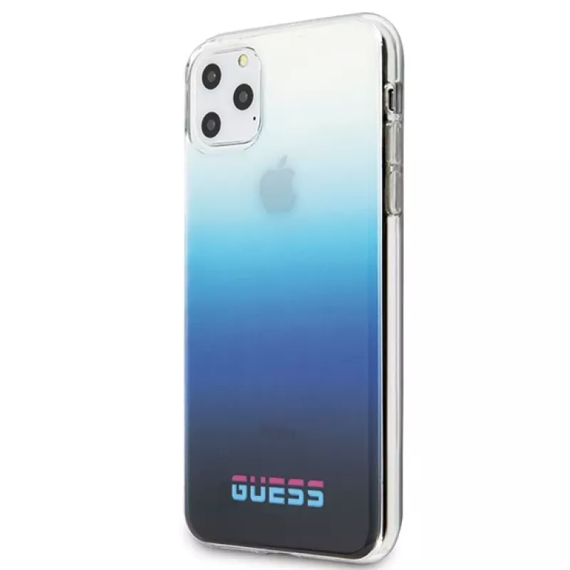 Funda rígida GUESS California Gradient Blue para Apple iPhone 11 Pro Max
