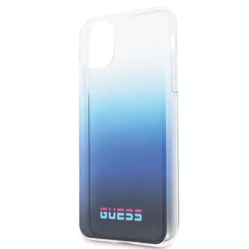 Funda rígida GUESS California Gradient Blue para Apple iPhone 11 Pro Max