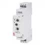 Relé temporizador multifunción CRME-101, 10 funciones, 24-240V AC/DC, 1 conmutador, carril DIN
