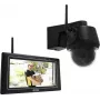 Set de cámara de vigilancia inalámbrica ABUS EasyLook BasicSet PPDF17100, 4 canales con 1 cámara, 2K QHD, 2,4 GHz, monitor de 7