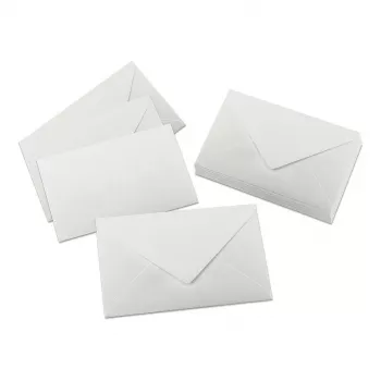 Sigel DU701 Sobres de papel blancos C6, pack de 24, autoadhesivos, 80 g/m², aptos para impresoras láser e inyección de tinta
