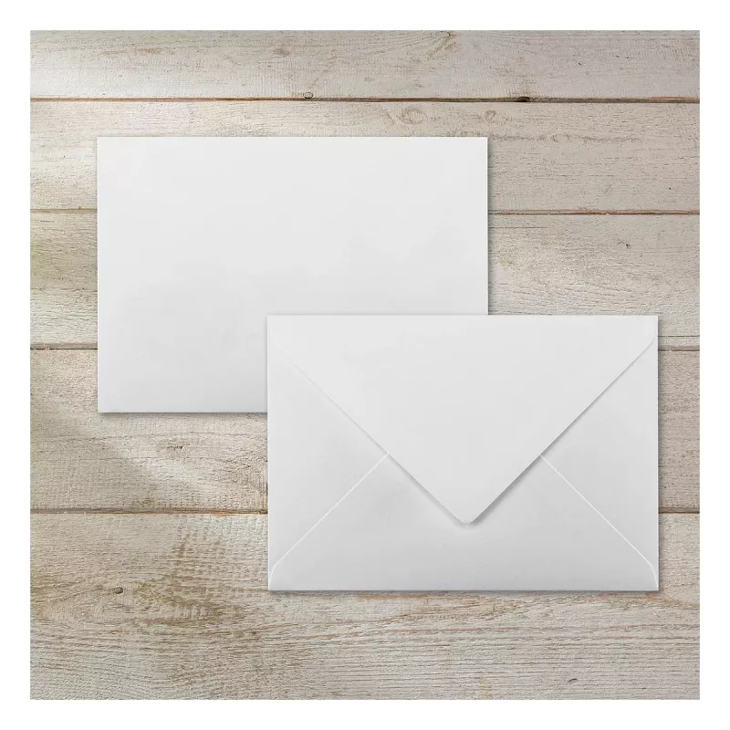 Sigel DU701 Sobres de papel blancos C6, pack de 24, autoadhesivos, 80 g/m², aptos para impresoras láser e inyección de tinta