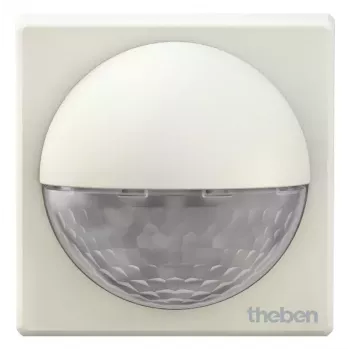 THEBEN theLuxa R180 WH Detector de movimiento para montaje en pared, control de luz, 180°, blanco