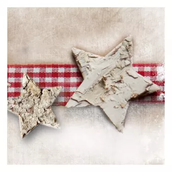 Sigel DU049 Sobre navideño DIN largo (DL, 110 x 220 mm), Winter Chalet, marrón/rojo, 90 g/m²