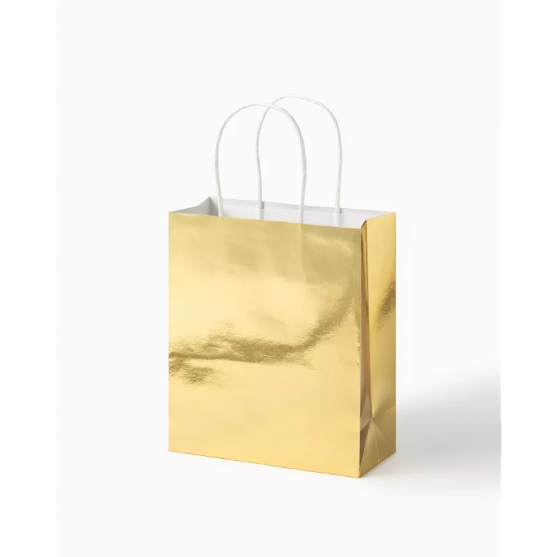 Folia Bolsas de papel Gold M Brillante 7 piezas