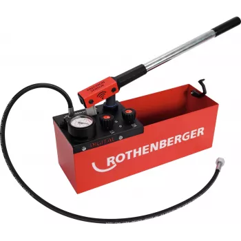 Rothenberger RP 50 bomba digital de prueba de presión depósito de 12L 60 bar