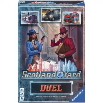 Ravensburger Scotland Yard Duel - juego de cartas de detectives para 2 jugadores