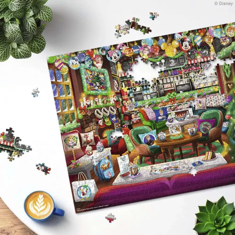 Ravensburger puzzle Disney Christmas Cafe (1000 piezas)