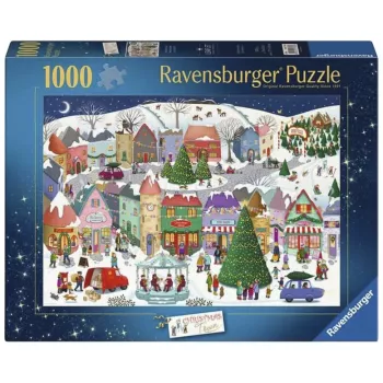 Ravensburger puzzle Ciudad navideña encantada (1000 piezas)