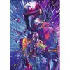 RAVENSBURGER Puzzle Star Wars Hyper Space Collection: The Mandalorian (500 piezas, piezas grandes)