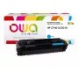 ARMOR OWA cartucho de tóner cian remanufacturado para HP CF401X (201X) – Alto rendimiento 2.300 páginas