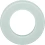 Hager WTD7180GWG Marco de cristal de 1 elemento, Serie Glas, Blanco polar
