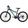 Huffy Korros 26 bicicleta de montaña azul - 18 velocidades hardtail de acero con suspensión delantera