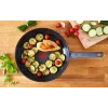 Tefal Daily Cook G7132S55 set de sartenes de acero inoxidable 24/28 cm, antiadherente de titanio, inducción, Thermo-Signal