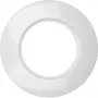 Hager WTD3100WG marco embellecedor 1 elemento, serie 1930, blanco polar brillante