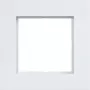 Hager WAD8100WG Marco de 1 elemento, A.8, Blanco claro, Brillante