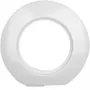 Hager WTD3371WG Marco final 1 elemento, Serie 1930, blanco polar brillante