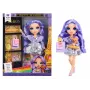 MGA Rainbow High Pretty in Paris Muñeca de moda - Violet Willow