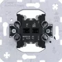 Hager WDE503520 Mecanismo de control de persiana con bloqueo mecánico y electrónico, 10 A, 250 V, empotrar, negro