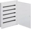 Hager FW536FT Cuadro de distribución empotrable con bornes PE/N, 5 filas, 180 módulos, IP40, blanco